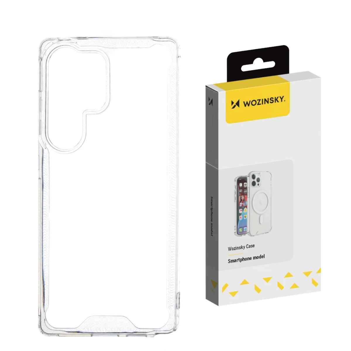 Apsauginis Dėklas samsung Galaxy S25 Ultra Clear Corner Case - Skaidrus