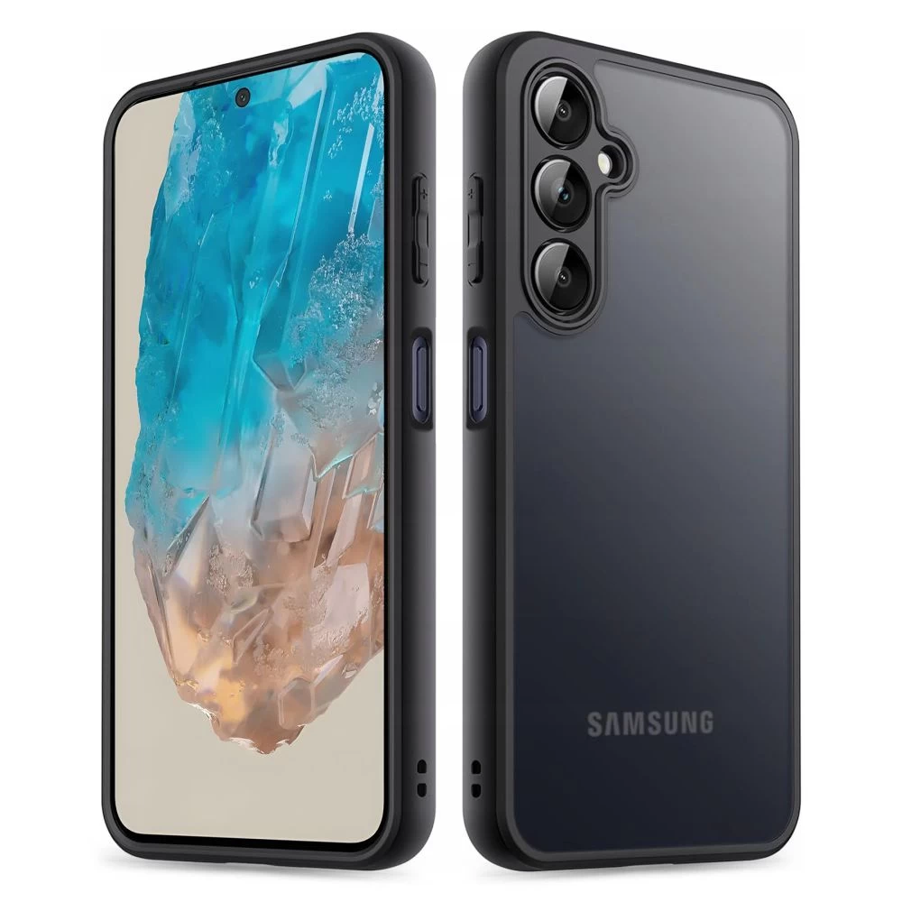 Apsauginis Galinis Dėklas samsung Galaxy M35 5g Magmat - Matinės Juodos Spalvos