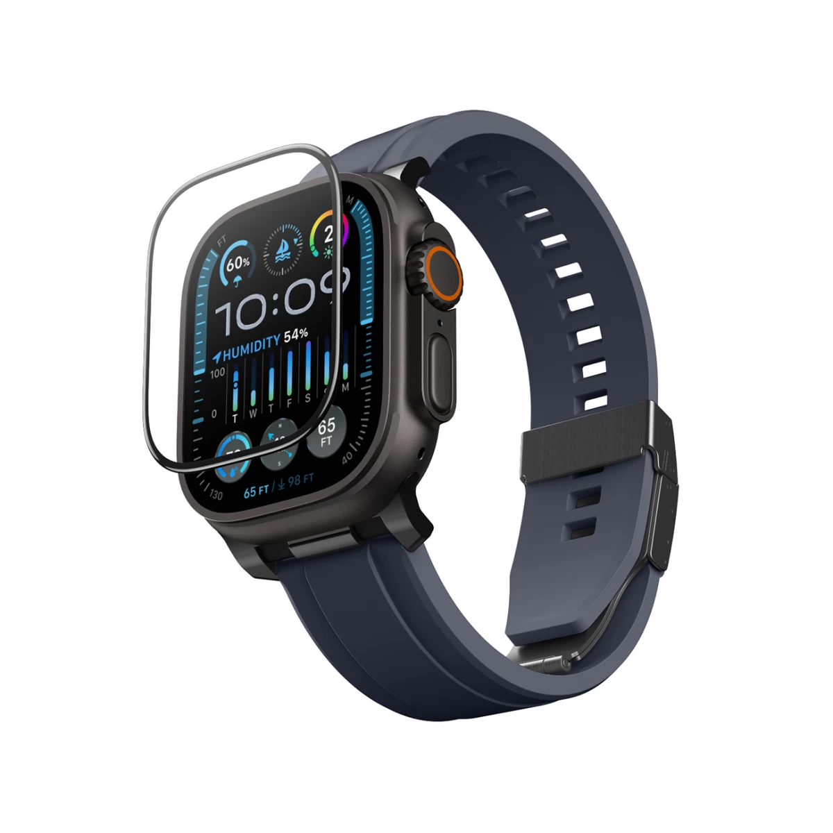 Apsauginis Stiklas, Skirtas apple Watch Uitra 3 49 Mm radix