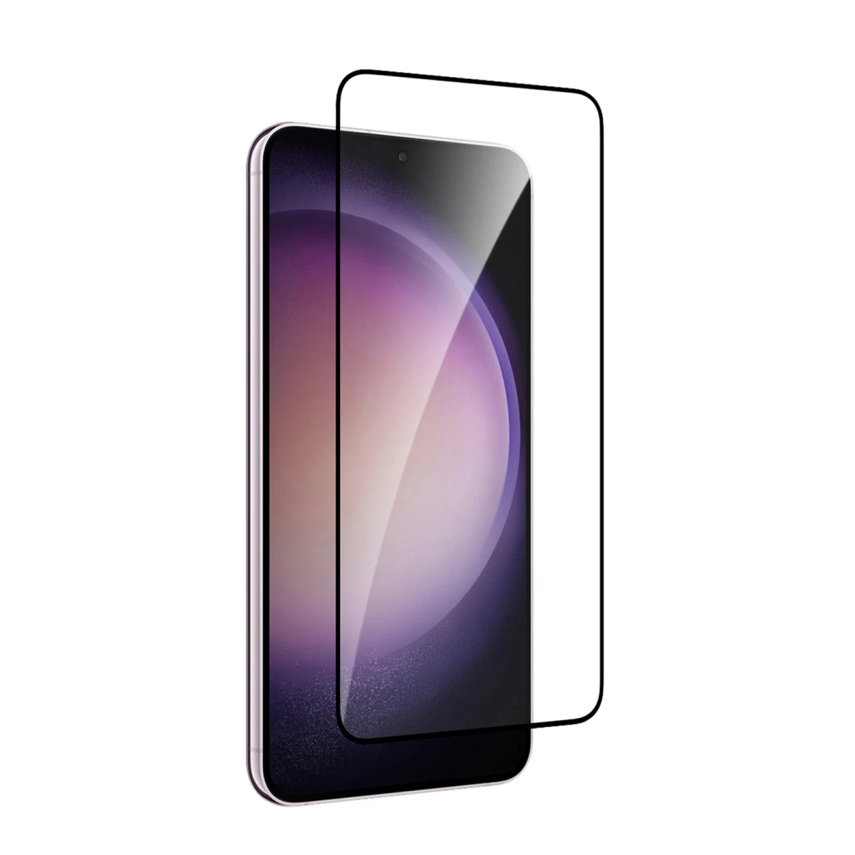 Apsauginis Stiklas, Skirtas samsung Galaxy S25+ S24+ Su Juodu Rėmeliu Apsauginis Stiklas