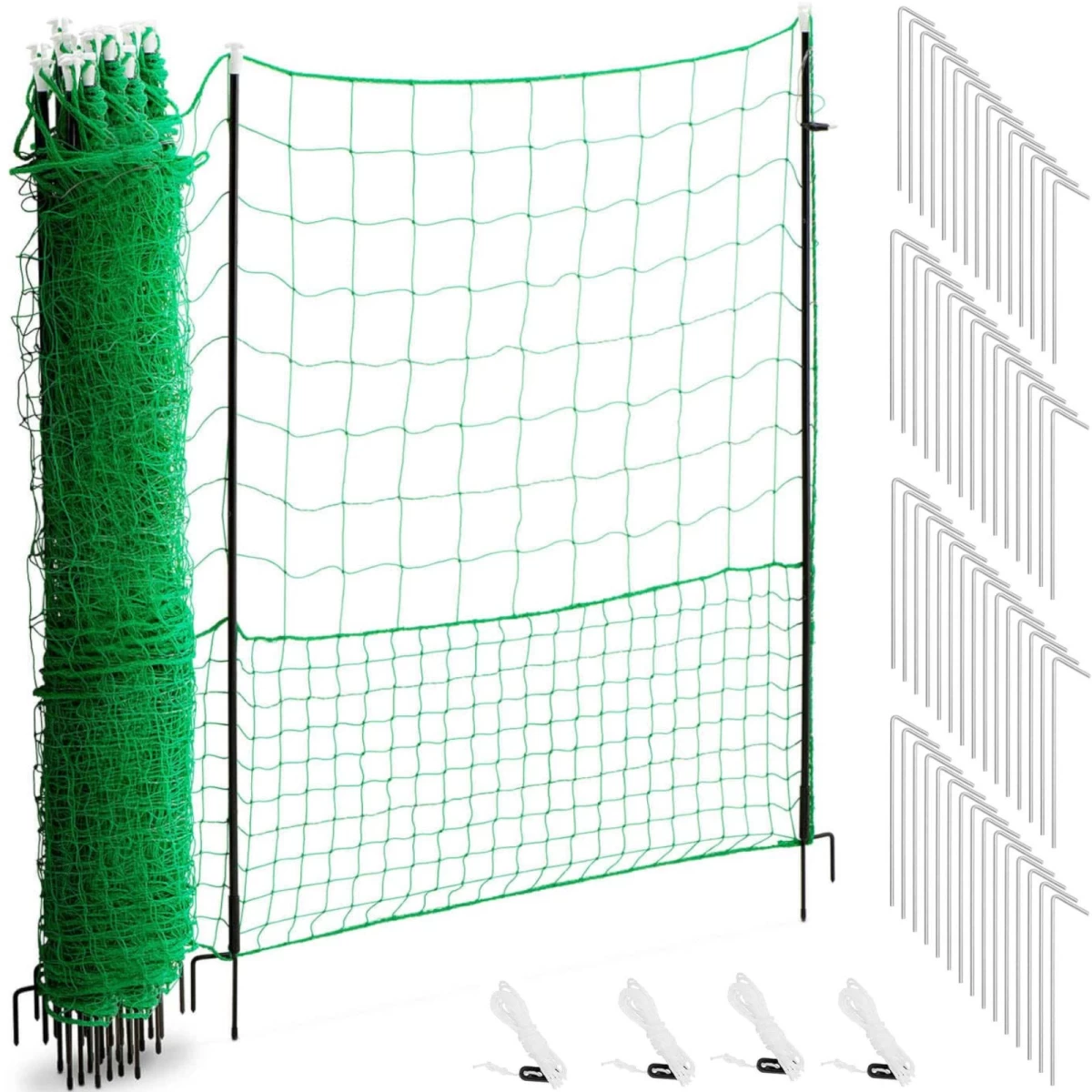 Apsauginis Tinklas Naminiams Paukščiams Auginti 1,25 X 50 M