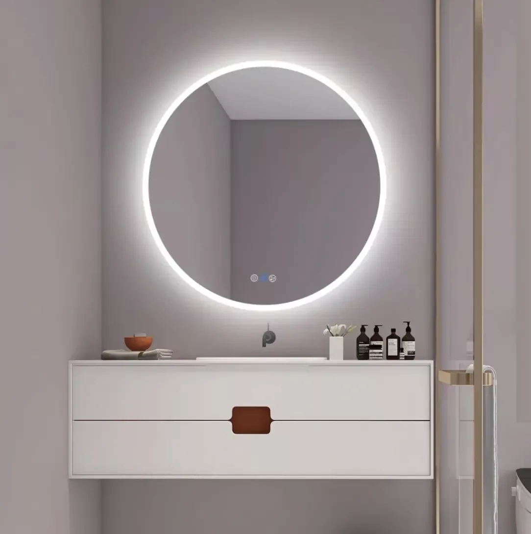 Apvalus vonios veidrodis Normandy 60 su LED apšvietimu, M3051TDCA