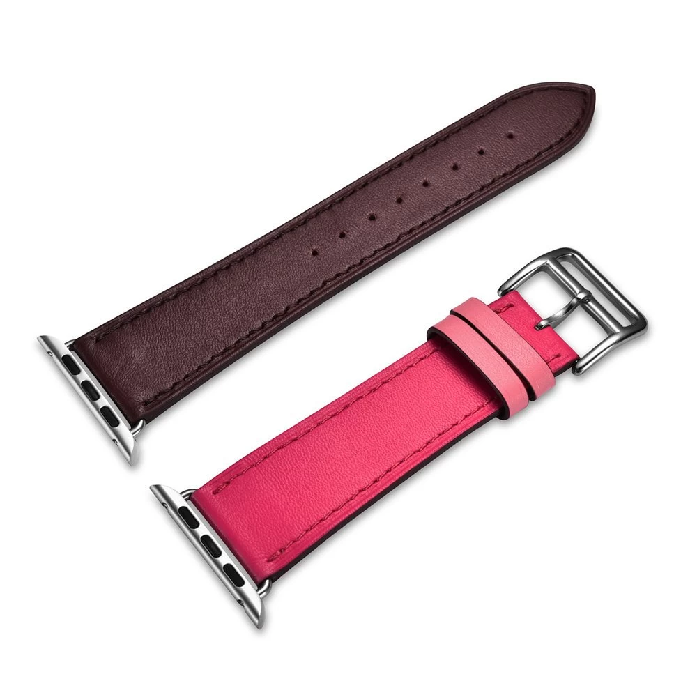 Apyrankės Dirželis, Skirtas apple Watch 42 / 44 / 45 Mm, Rudos/rožinės Spalvos