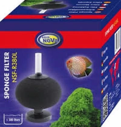 AQUA NOVA apvalus kempininis filtras iki 380l, NSF-R380L