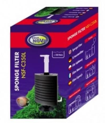 AQUA NOVA kampinis kempininis filtras iki 350l, NSF-C350L