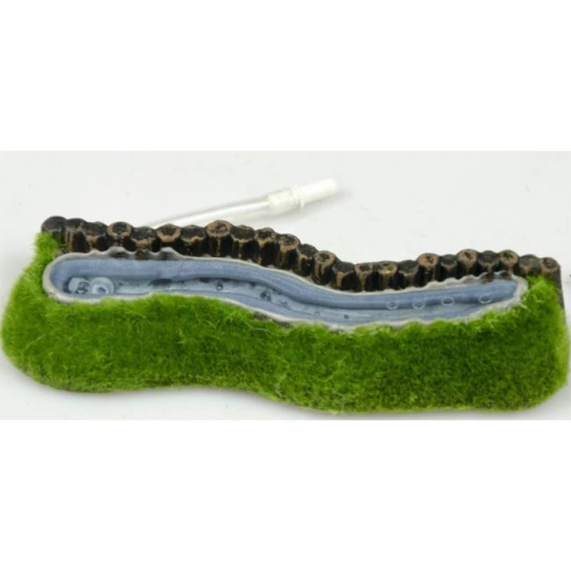 AQUA NOVA oro burbuliuku juosta su žolyte 16x5cm, L16001
