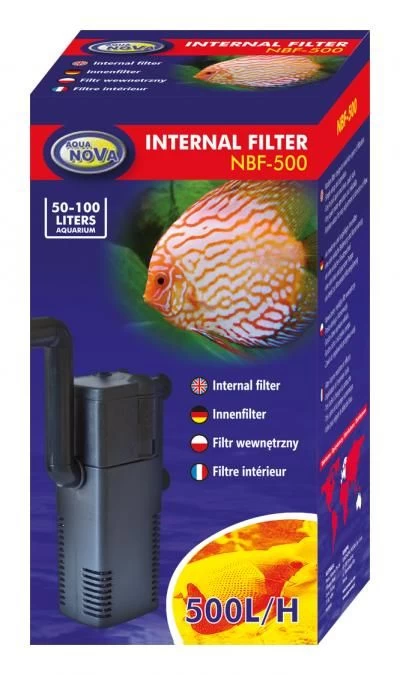 AQUA NOVA vidinis filtras 500l/h 50-100l, NBF-500
