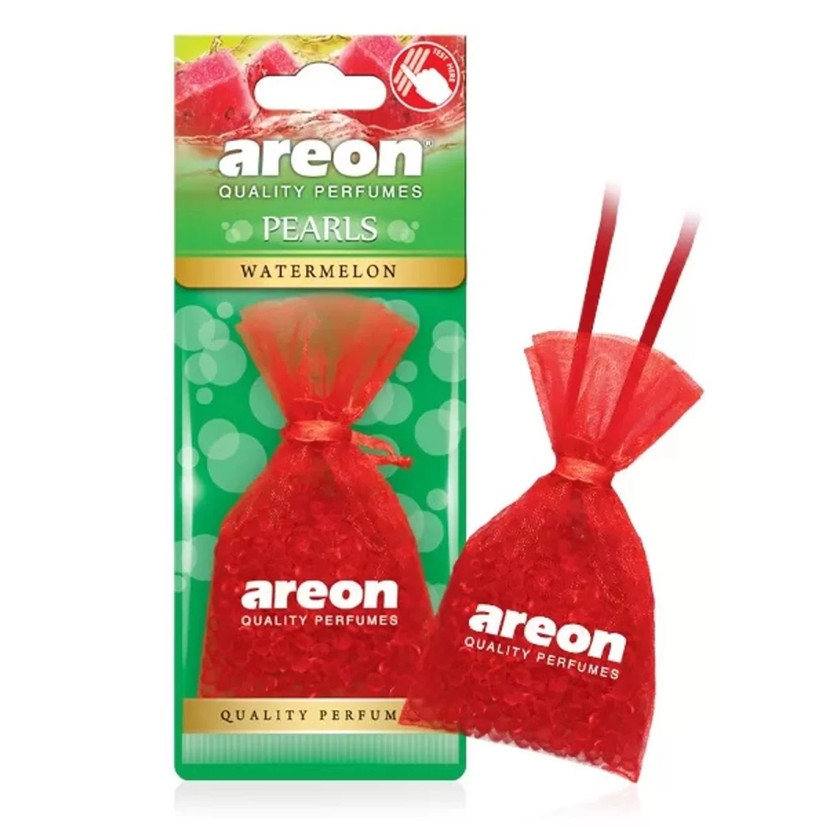 areon Pearls Automobilio Oro Gaiviklis Arbūzo Kvapo Maišelyje.