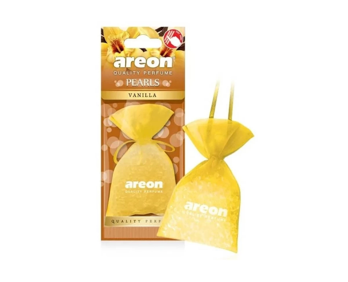 areon Pearls, Automobilių Gaiviklis black Vanilla, 1 Vnt.