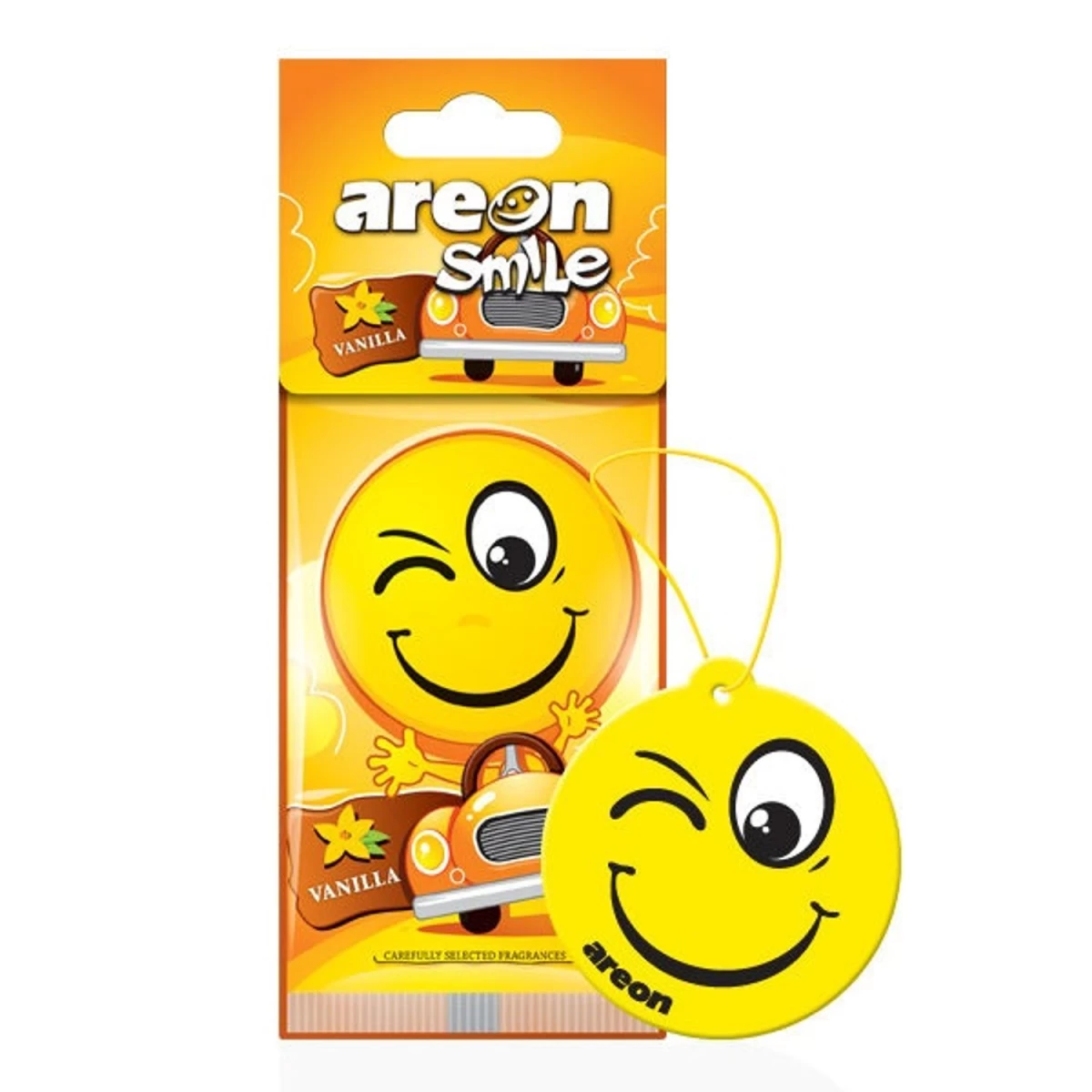 areon, smile Vanilla Automobilių Oro Gaiviklis.