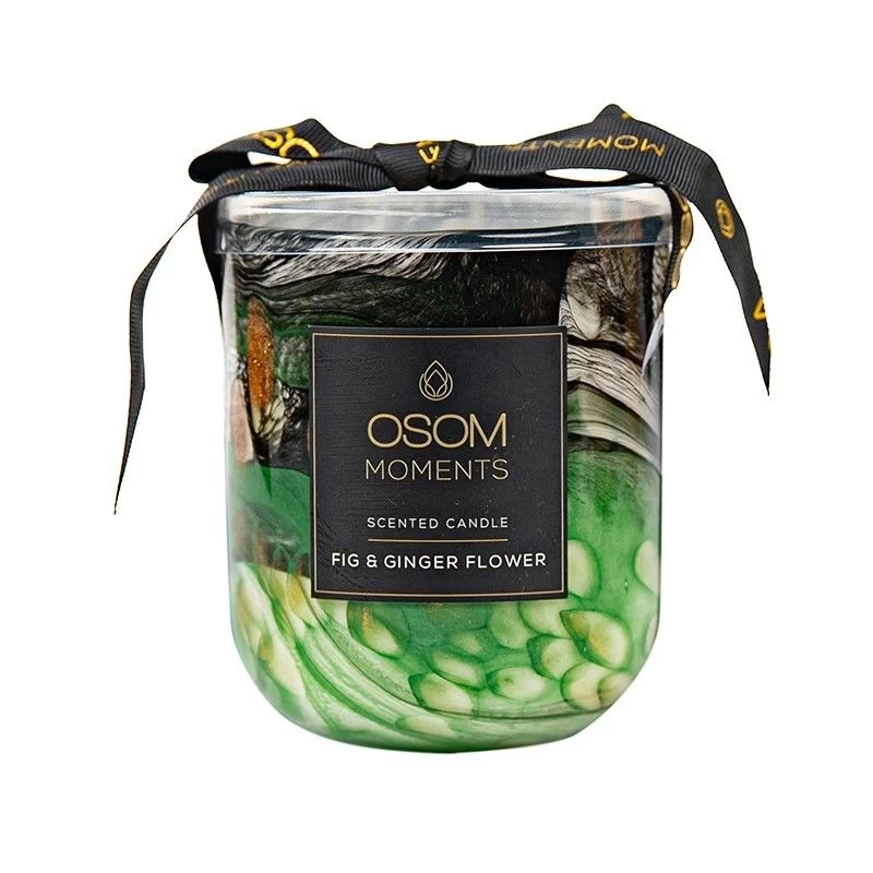Aromatinė žvakė OSOM Moments Fig &amp; Ginger Flower 360 g OSOM2330A
