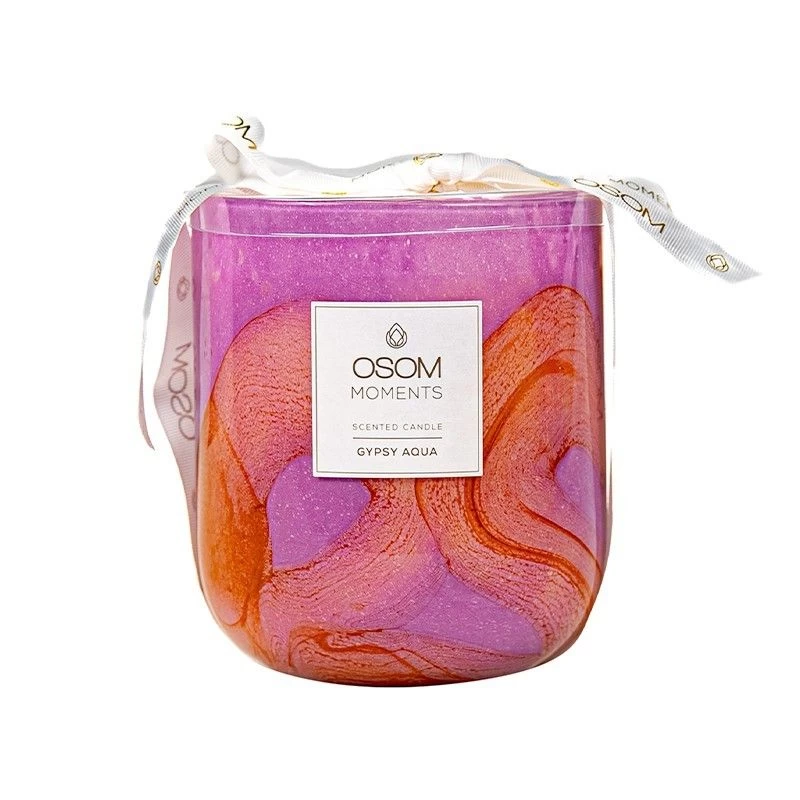 Aromatinė žvakė OSOM Moments Gypsy Aqua 360 g, OSOM2308D