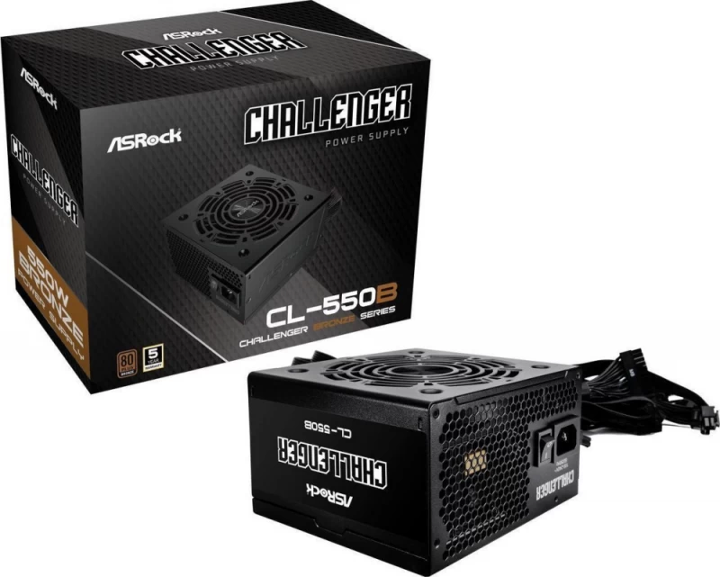 Asrock 550w Kompiuterio Maitinimo šaltinis 90-uxc055-bneaa