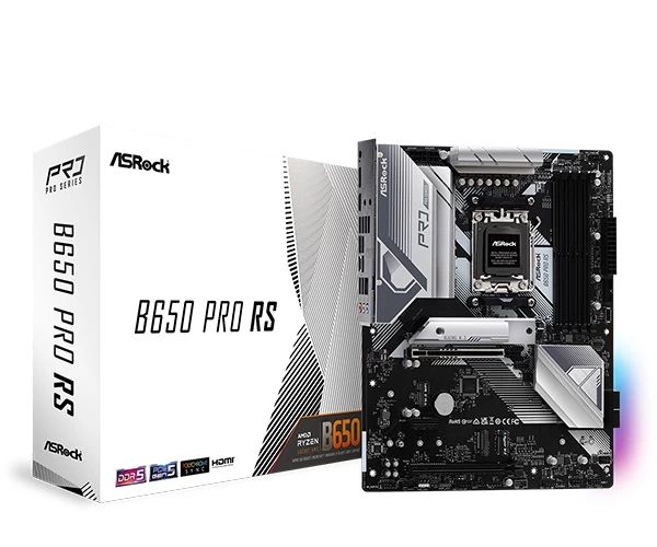 Asrock B650 Pro Rs Pagrindinė Plokštė (socket Am5 /atx)