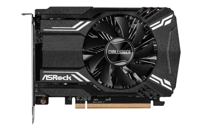Asrock Radeon Rx 6400 Challenger Itx 4 Gb Gddr6 Vaizdo Plokštė (rx6400 Cli 4g)