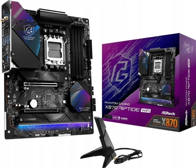 Asrock X870 Riptide Wifi Motininė Plokštė (socket Am5 /atx)