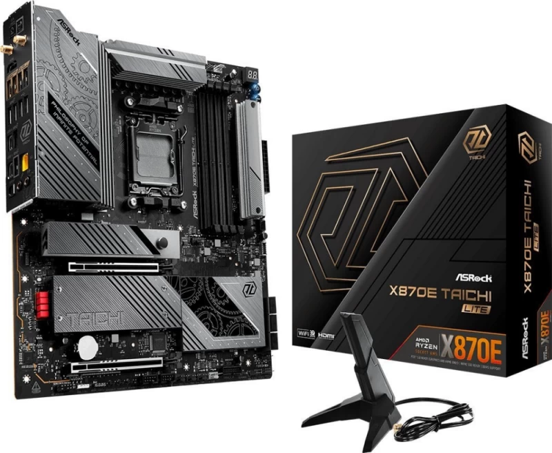 Asrock X870e Taichi Lite Pagrindinė Plokštė (socket Am5 /extended Atx)
