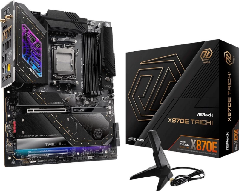Asrock X870e Taichi (socket Am5 /extended Atx) Pagrindinė Plokštė