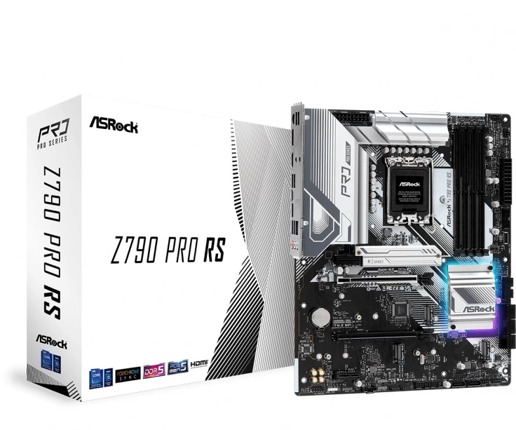 Asrock Z790 Pro Rs Pagrindinė Plokštė (socket 1700 /atx)