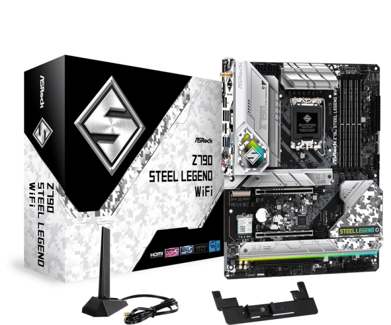 Asrock Z790 Steel Legend Wifi Pagrindinė Plokštė (socket 1700 /atx)