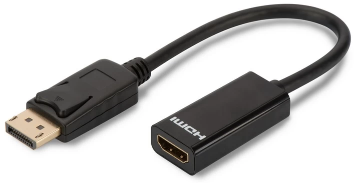 Assmann Displayport - Hdmi 0,15 M /s1x Displayport 1x Hdmi