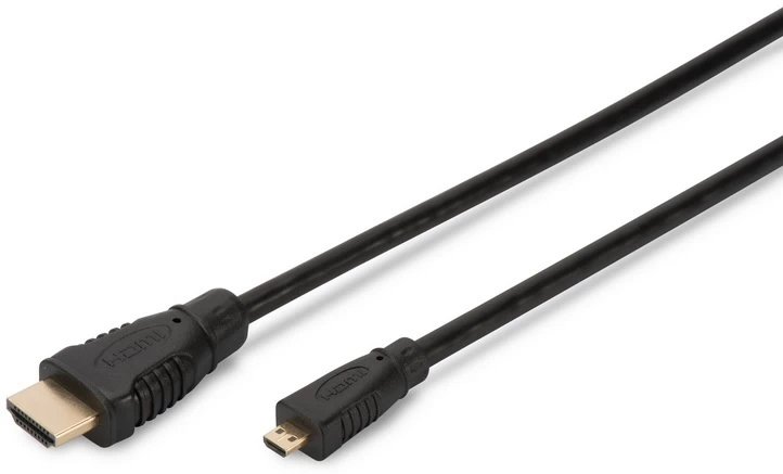 Assmann Hdmi - Micro Hdmi 1 M /s1x Hdmi (kištukas) 1x Micro Hdmi (kištukas)