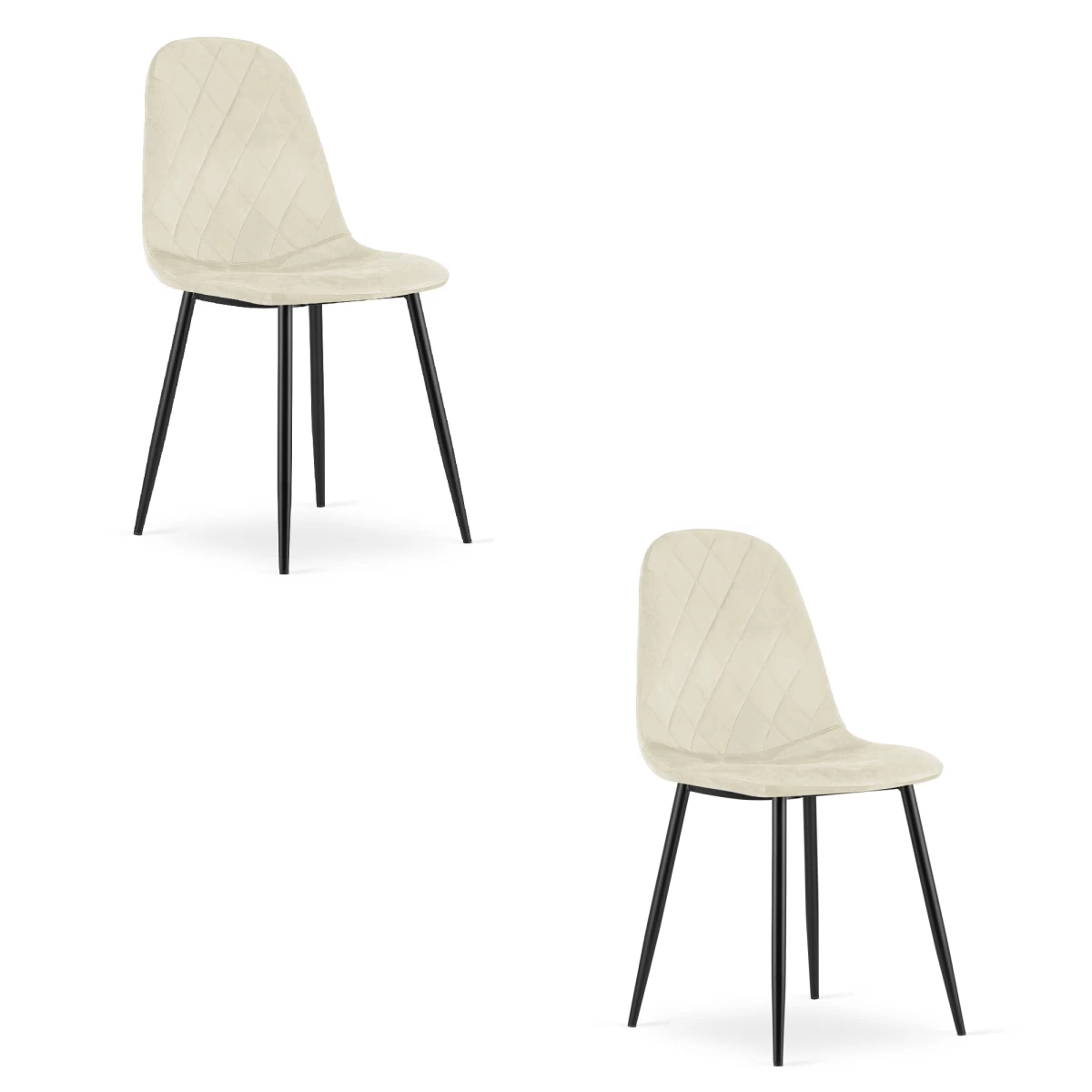 Asti Kėdė - Smėlio Spalvos Aksomas X 2