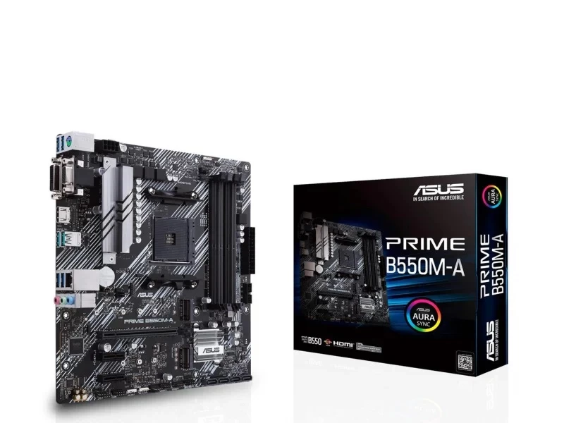 Asus Prime B550m-a (socket Am4 / Micro Atx) Pagrindinė Plokštė