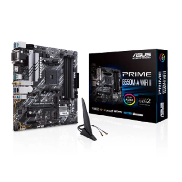 Asus Prime B550m-a Wifi Ii Motininė Plokštė (socket Am4 / Micro Atx)