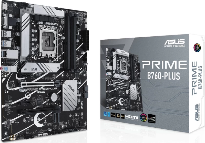 Asus Prime B760-plus Pagrindinė Plokštė (socket 1700 /atx)