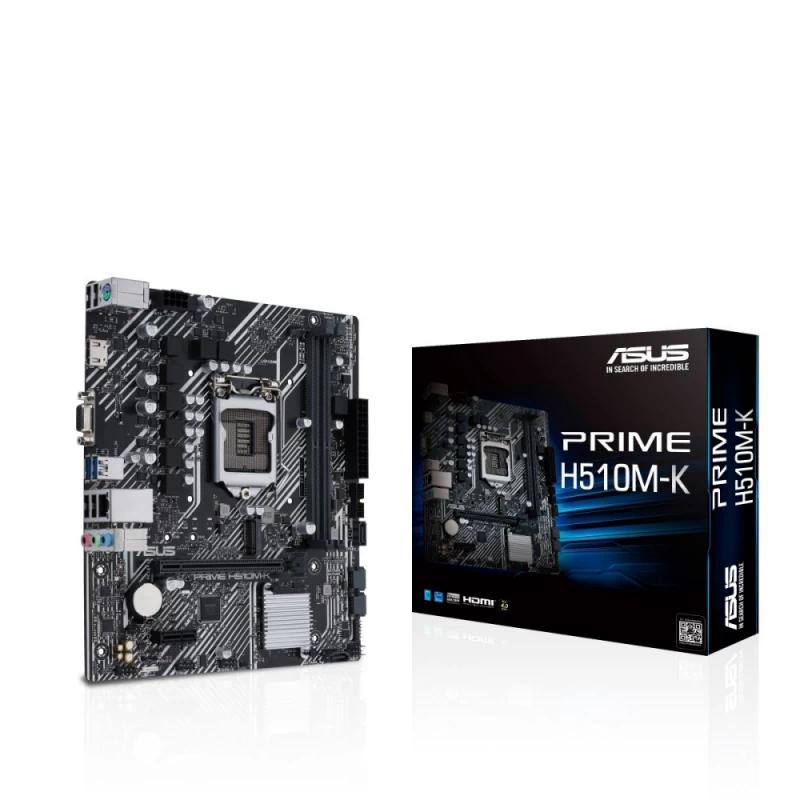 Asus Prime H510m-k Pagrindinė Plokštė (socket 1200 / Micro Atx)