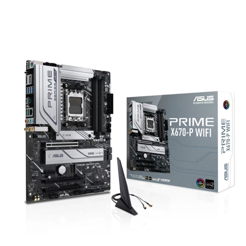 Asus Prime X670-p Wifi Pagrindinė Plokštė (socket Am5 /atx)