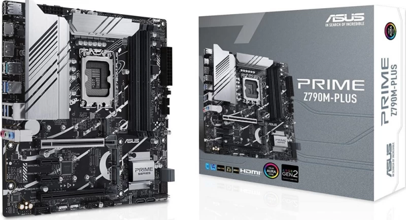 Asus Prime Z790m-plus Pagrindinė Plokštė (socket 1700 / Micro Atx)