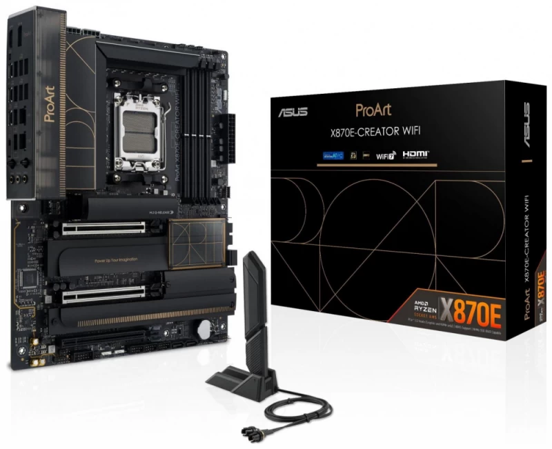 Asus Proart X870e-creator Wifi Pagrindinė Plokštė (socket Am5 /atx)