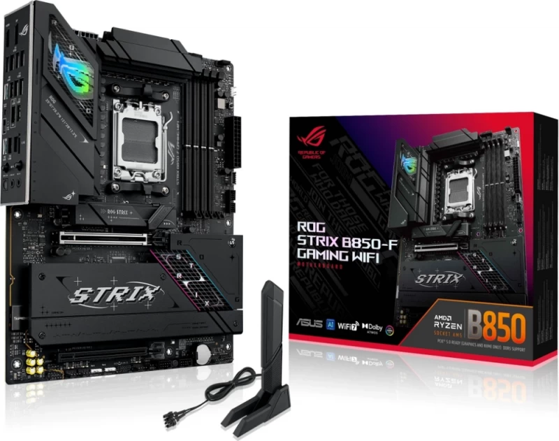 Asus Rog Strix B850-f Gaming Wifi (socket Am5 /atx) Pagrindinė Plokštė