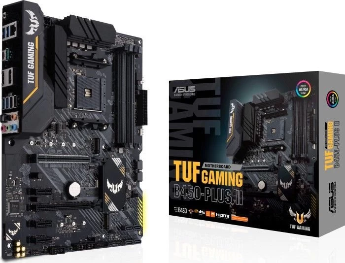 Asus Tuf Gaming B450-plus Ii Pagrindinė Plokštė (socket Am4 /atx)