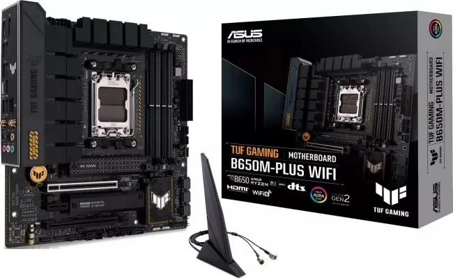 Asus Tuf Gaming B650m-plus Wifi Motininė Plokštė (socket Am5 / Micro Atx)