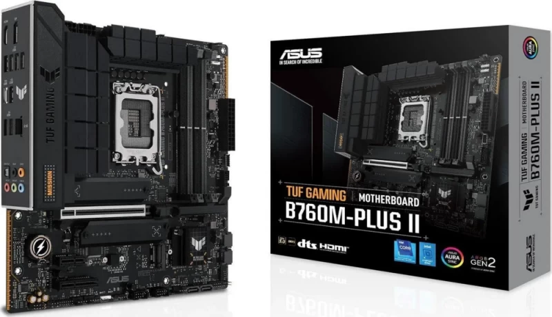 Asus Tuf Gaming B760m-plus Ii Pagrindinė Plokštė (socket 1700 / Micro Atx)