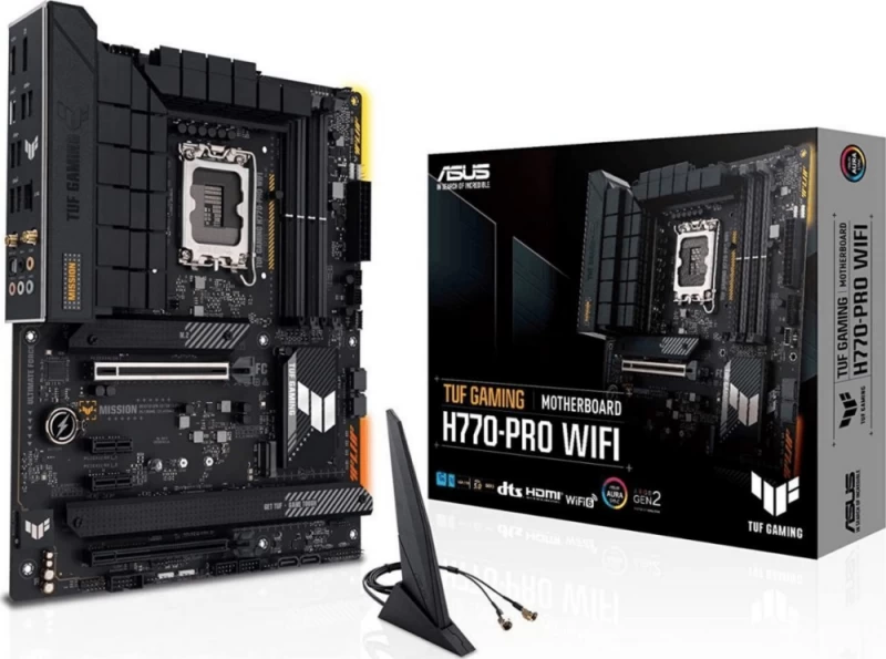 Asus Tuf Gaming H770-pro Wifi Motininė Plokštė (socket 1700 /atx)