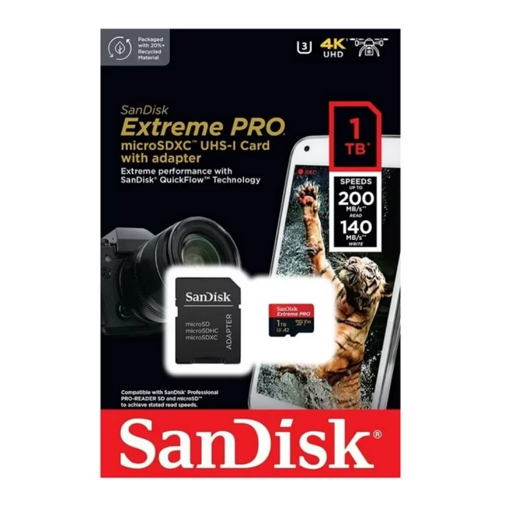Atminties kortelė Sandisk extreme PRO 1TB