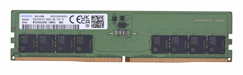 Atmintis Samsung (dimm/ddr5/32 Gb/5600mhz/46cl/single)