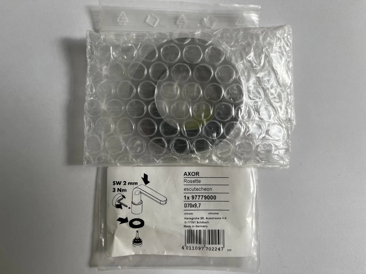 Atsarginė detalė HG AXOR Citterio,chromas, 97779000