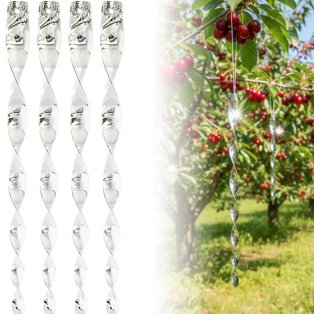 Atspindintys žymekliai Nuo Paukščių 4 Vnt.