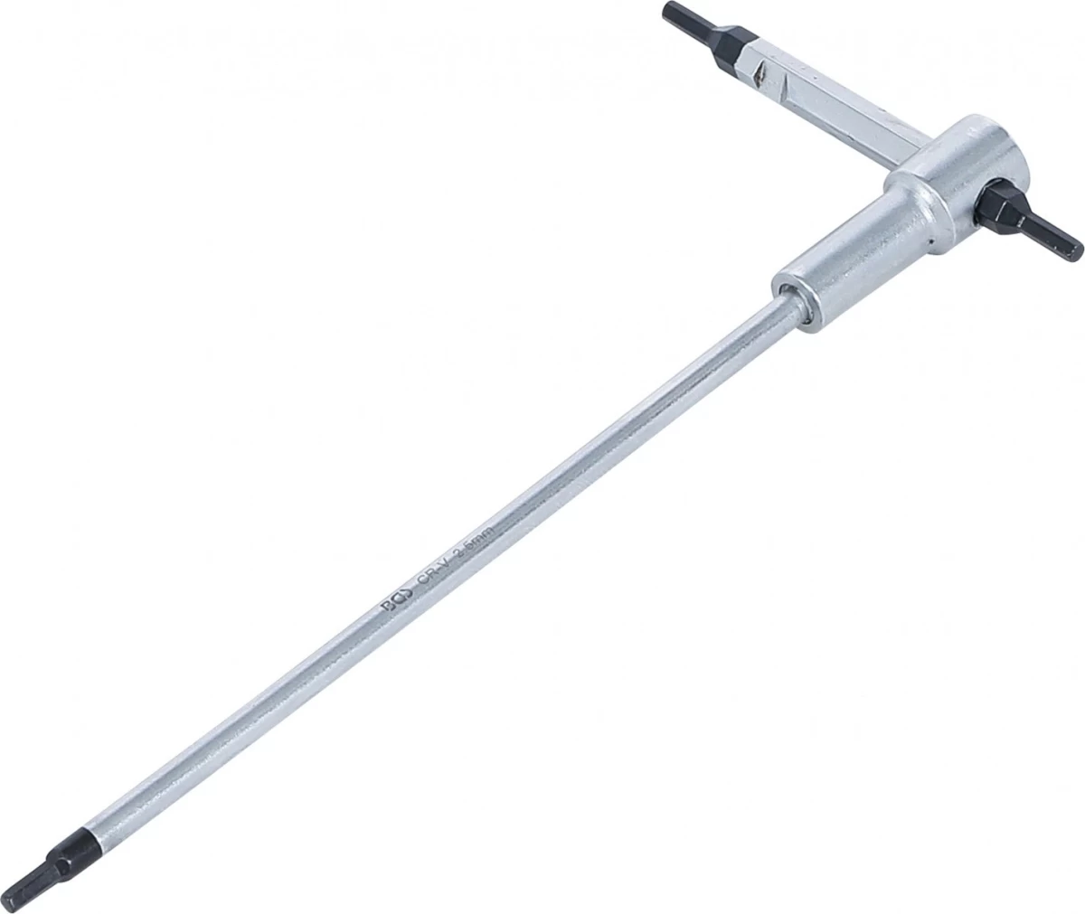 Atsuktuvas su slankiojančia T formos rankena | vidinis šešiakampis | 2.5 mm (6083)