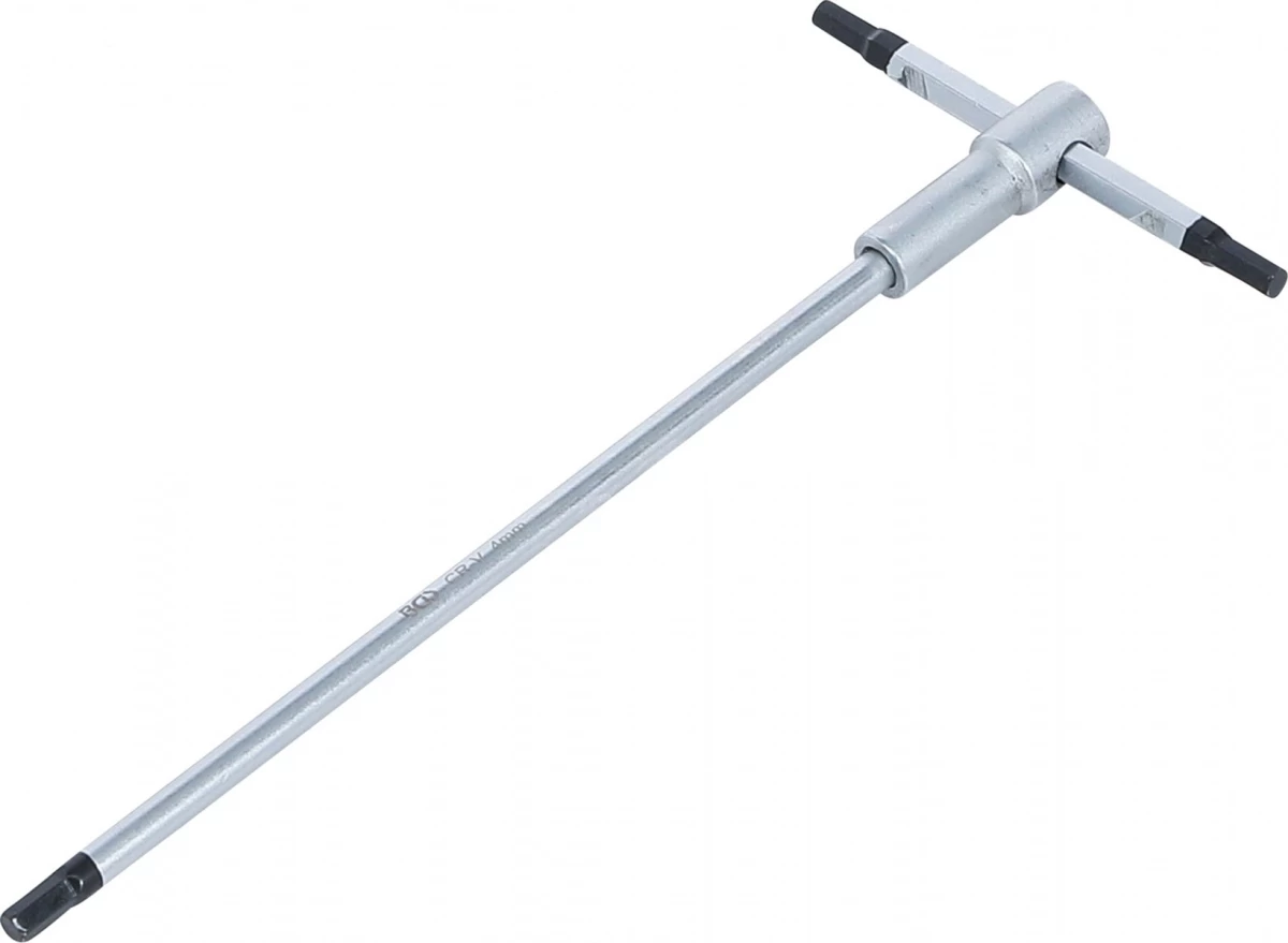 Atsuktuvas su slankiojančia T formos rankena | vidinis šešiakampis | 4 mm (6085)