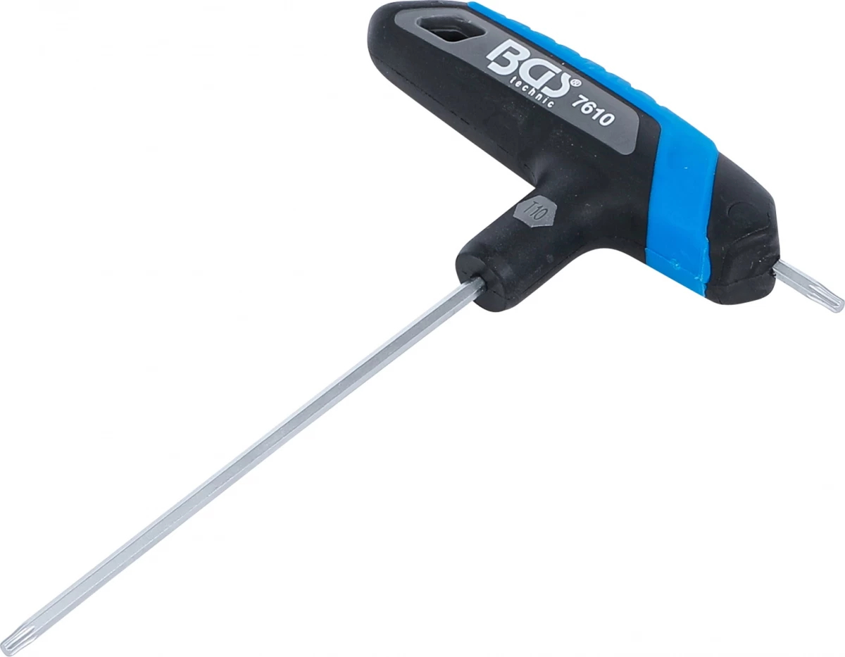 Atsuktuvas su T formos rankena | T-Star (Torx) | T10 (7610)