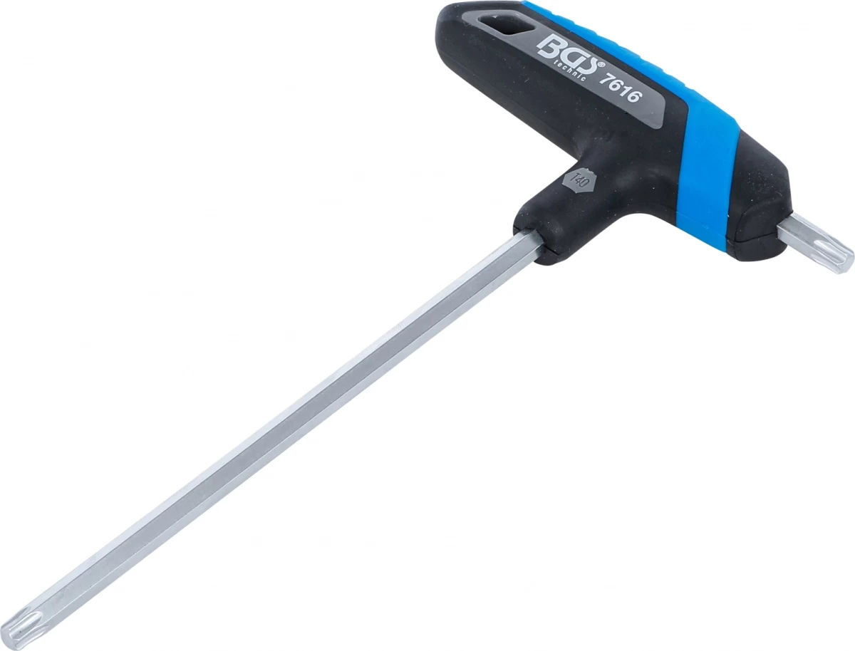 Atsuktuvas su T formos rankena | T-Star (Torx) | T40 (7616)