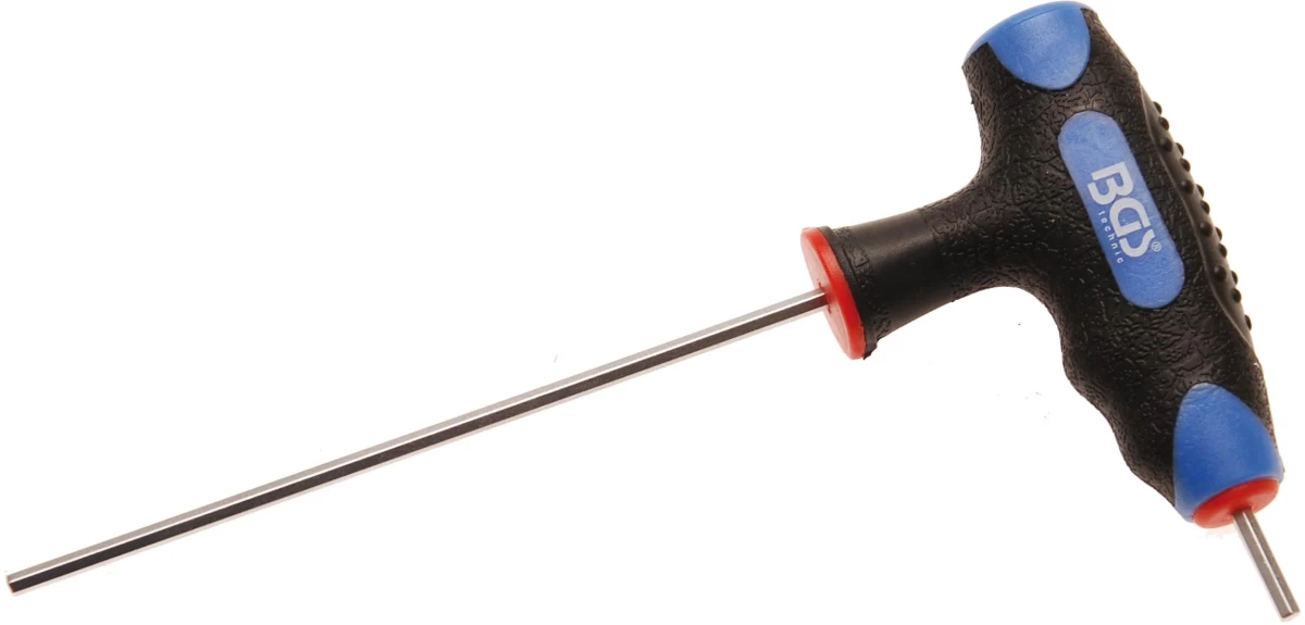 Atsuktuvas su T-rankenėle ir šonine geležte | hex šešiakampis 2.5 mm (4010-2)