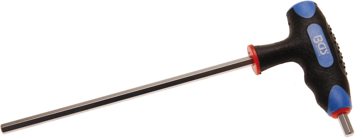 Atsuktuvas su T-rankenėle ir šonine geležte | hex šešiakampis 6 mm (4010-6)