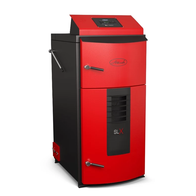 Attack SLX PROFI 30kW dujų generacijos kieto kuro katilas